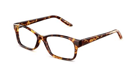 Specsavers Womens Glasses Kamaria Tortoiseshell Angular Plastic Cellulose Acetate Frame 299