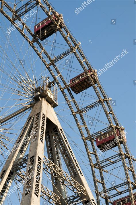 Wiener Riesenrad Viennese Giant Ferris Wheel Editorial Stock Photo