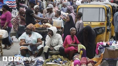 Nigerian Economy Slips Into Recession Bbc News