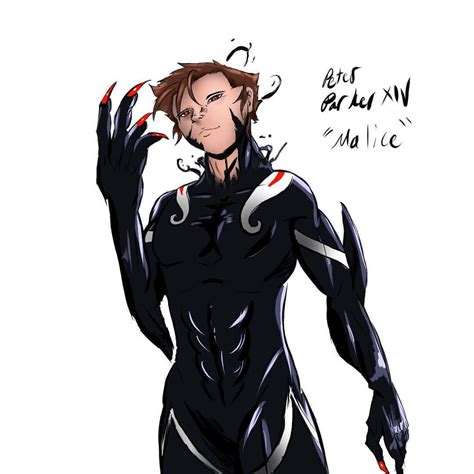 Symbiotic Spider — Al3xart365me Future Peter Parker As Malice