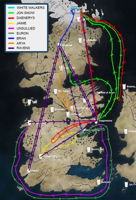 Dragonstone Westeros Map