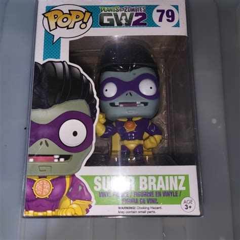 Funko Pop Plants Vs Zombies Super Brainz Hobbies And Toys Toys And Games
