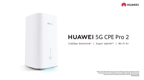 5g Cpe Pro 2 Integrates 5g Super Uplink And Wi Fi 6 Huawei Community