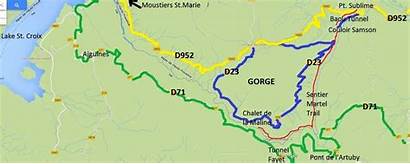 Gorge Verdon Du France Canyon Trip Grand