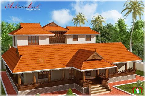Architecture Kerala NALUKETTU STYLE KERALA HOUSE ELEVATION House Plans Uk Castle House Plans