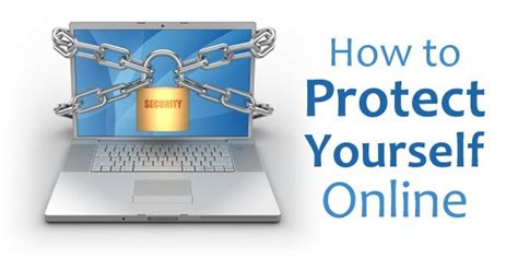 How To Protect Yourself Online