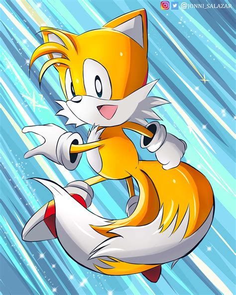 Classic Tails Fan Art By Me Rsonicthehedgehog