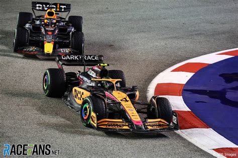 Lando Norris McLaren Singapore 2022 RaceFans