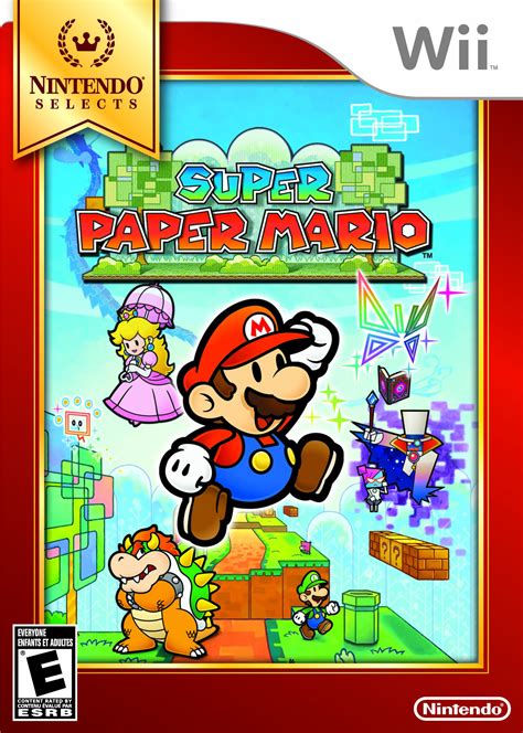 Super Paper Mario Nintendo Selects Release Date Wii