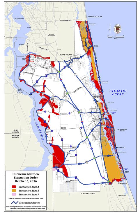 St Johns County Florida Map Map