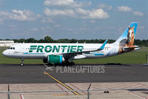 Frontier Airlines Airbus A320 251n N307fr Planecaptures Aviation