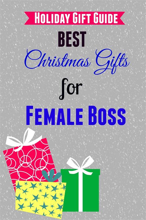 Copy your boss on these gifts that they're sure to love. Best Christmas Gifts for Female Boss #christmas #boss # ...