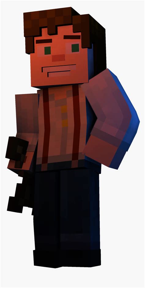 1lfmiox Male Jesse Minecraft Story Mode Hd Png Download