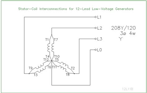 12 Lead Stator Generators Schematics Ecn Electrical Forums