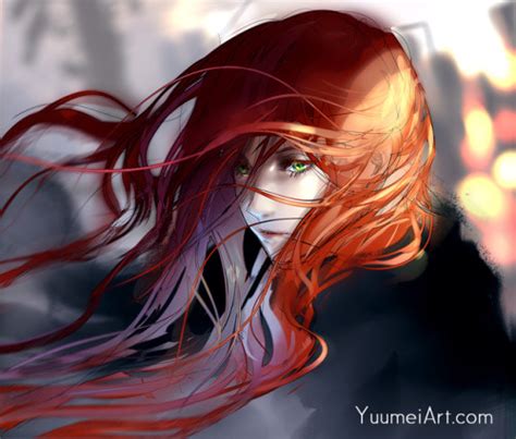 Anime Red Hair Girl Tumblr