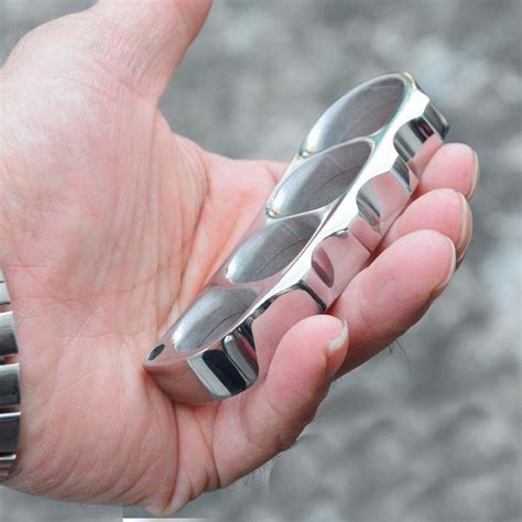 Real 304 Stainless Steel Knuckle Dusters Self Defense Cakra Edc Gadgets