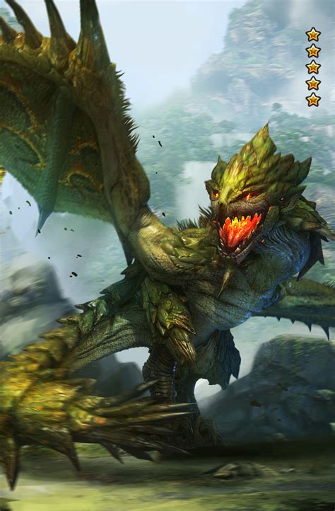 Monster Hunter Series Monster Hunter Art Monster Art Dragon