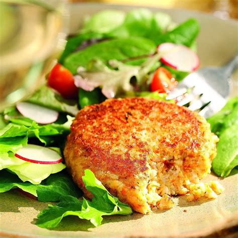 Brown Rice And Goat Cheese Cakes Recipe Eatingwell