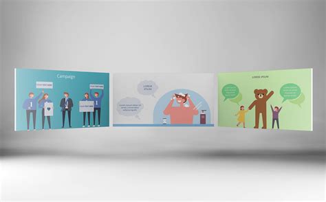 Happy People Infographic PowerPoint Template #70961