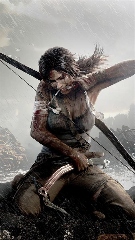 1080x1920 Tomb Raider 4k 2017 Art Iphone 76s6 Plus Pixel Xl One