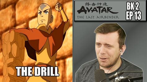 The Drill Avatar The Last Airbender Book Episode Reaction Youtube