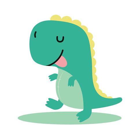 Cute T Rex Dinosaur Cartoon Clipart Vector Friendlystock The Best Porn Website