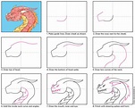 How to Draw a Dragon - Art Projects for Kids