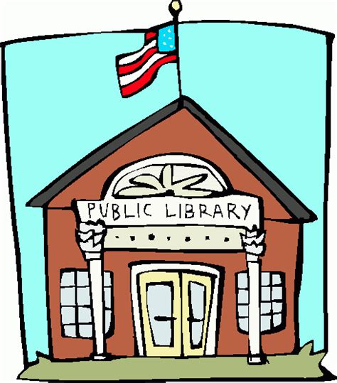 Library Building Clip Art