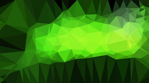Abstract Geometric Lime Green Background Vector Art