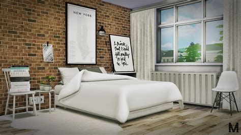 Sims 4 Ccs The Best Bedroom Set 6 By Mxims