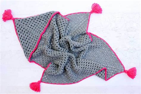 Free Crochet Hooded Baby Blanket Pattern 3 Make And Do Crew