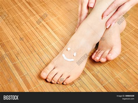 Smile Shape On Feet Image And Photo Free Trial Bigstock