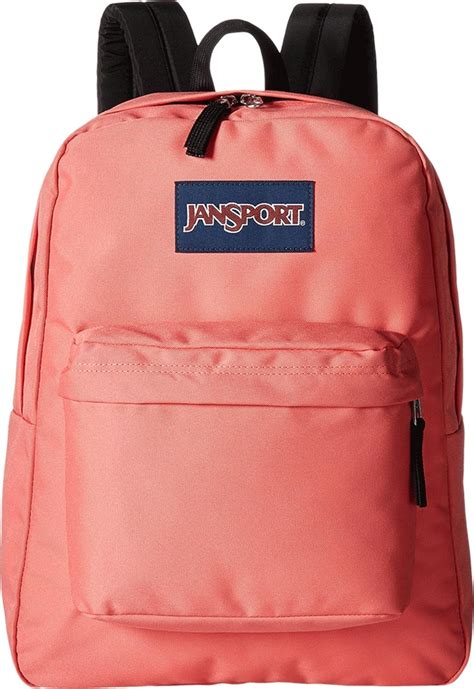 Jansport T501 Superbreak Backpack Coral Sparkle Basic