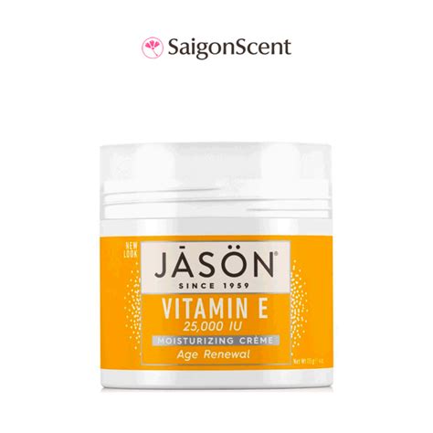 Kem Dưỡng ẩm Jason Vitamin E 25000 Iu Moisturizing Cream Age Renewal