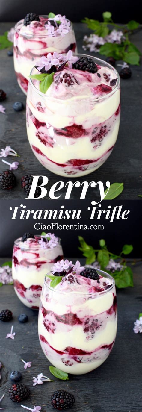 If you like lady fingers dessert, you might love these ideas. Berry Tiramisu Trifle | Recipe | Trifle recipe, Fruit ...