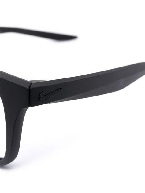 Nike Logo Square Frame Glasses Farfetch