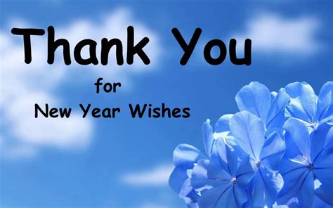75 Thank You For New Year Wishes Reply Messages
