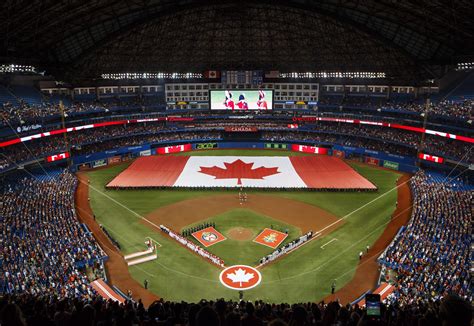 Rogers Centre Canada Red Sox Spoil Canada 150 For Blue Jays With 7 1
