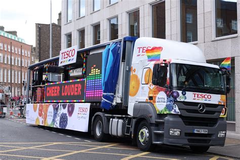 Tescobursting With Pride Tesco Sent This Mercedes Actr Flickr