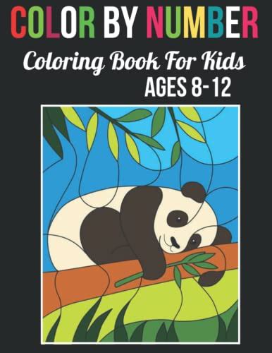 Color By Numbers Coloring Book For Kids Ages 8 12 Large Print Birds
