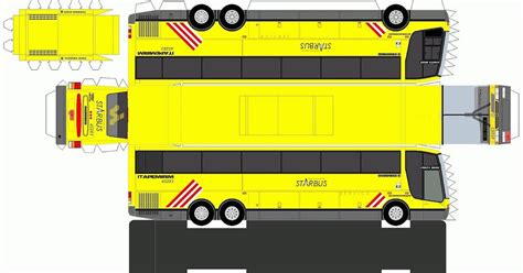 Sp Papel Modelismo Papercraft Ônibus Busscar Vissta Buss Viação