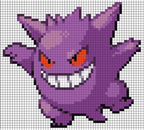 Gengar Diamondpearl Pattern By Maddogscreations On Deviantart