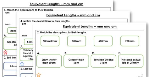 Year 3 Equivalent Lengths Mm And Cm Lesson Classroom Secrets