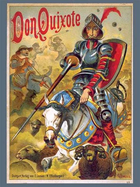 Don Quixote Miguel De Cervantes Posters And Canvas Art Prints