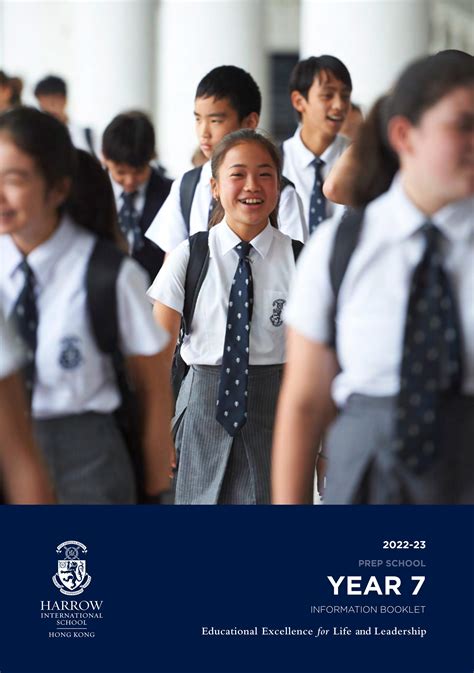 Year 7 Information Booklet 2022 23 By Harrow International School Hong
