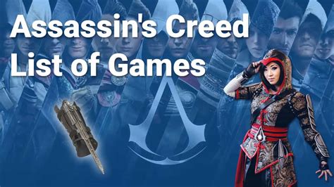 Assassin S Creed List Of Games Main Titles Utidings