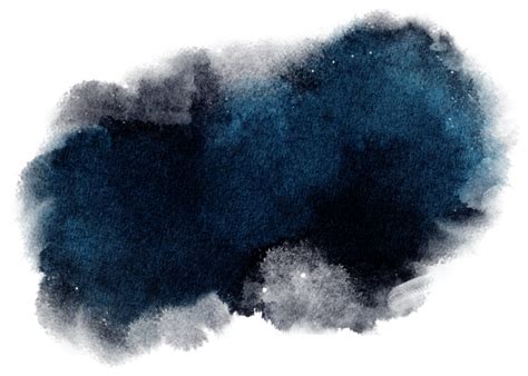 Light Blue Splash Watercolor Texture Background Element Ai Generated