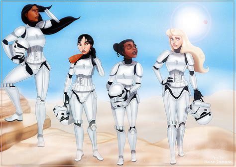 Disney Princesses Reimagined As Star Wars Characters E News