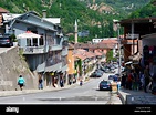 City center, Peshkopi, Albania Stock Photo - Alamy