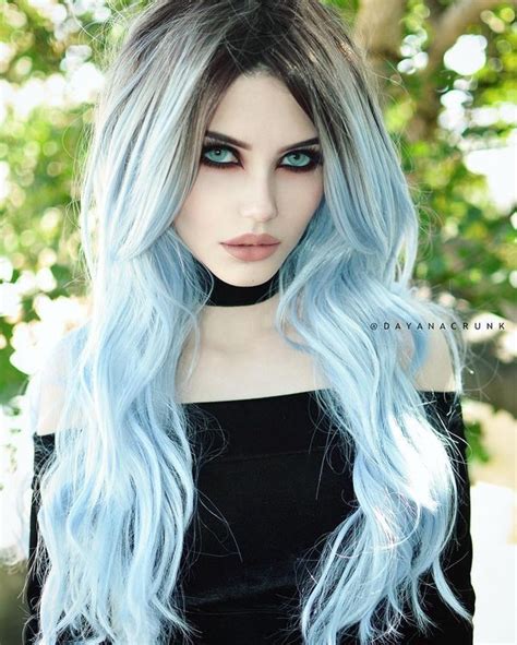 Beautiful Dayana Crunk Goth Beauty Dark Beauty Synthetic Lace Front